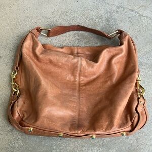 Rebecca Minkoff Brown Leather Slouchy Shoulder Bag